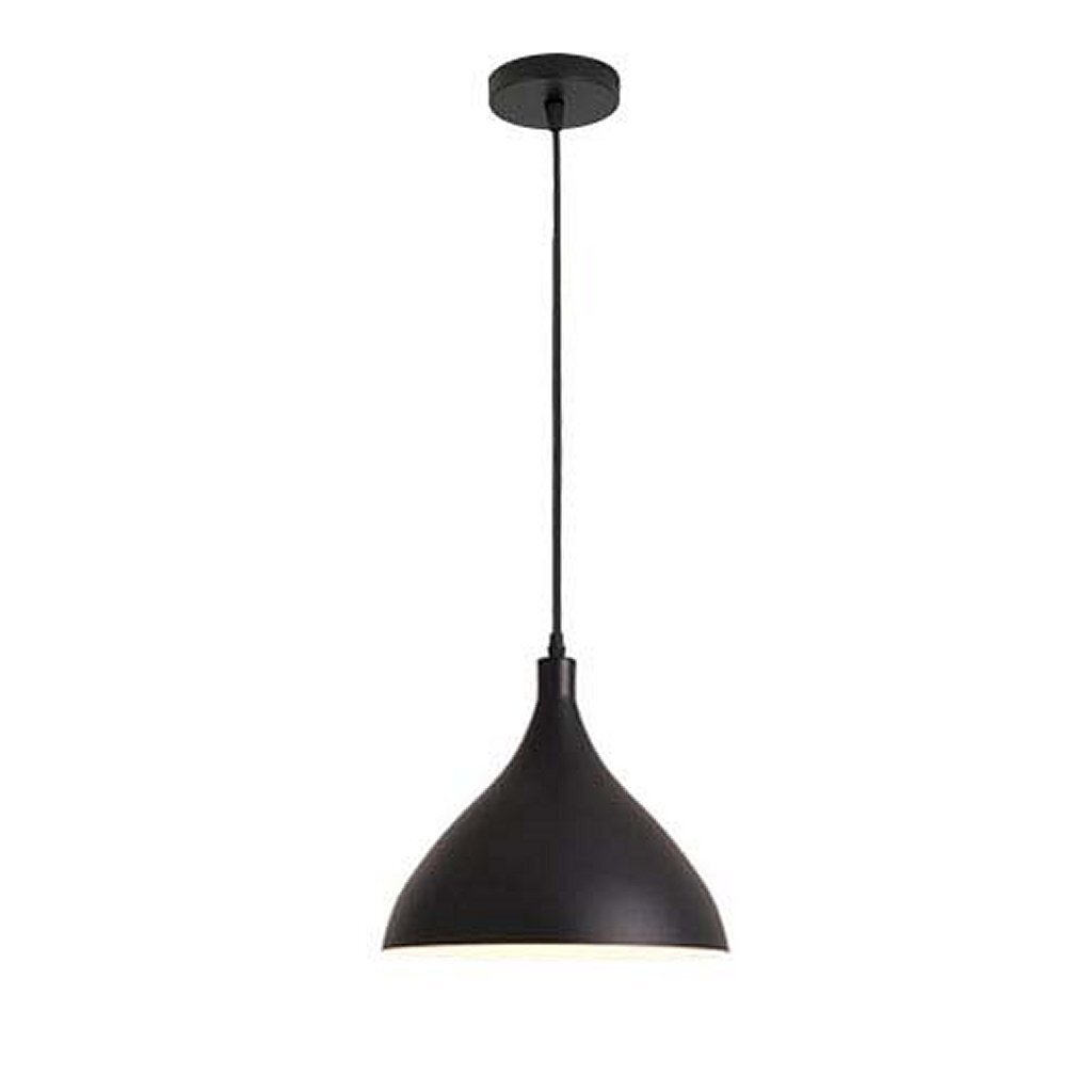 Homestyle Pro mk105-gb Industrie-Pendelleuchte 27x24 cm schwarz-goldenes Metall