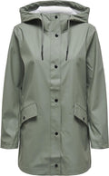 Only jas onlelisa raincoat otw noos 15261734 agave green dames maat - s