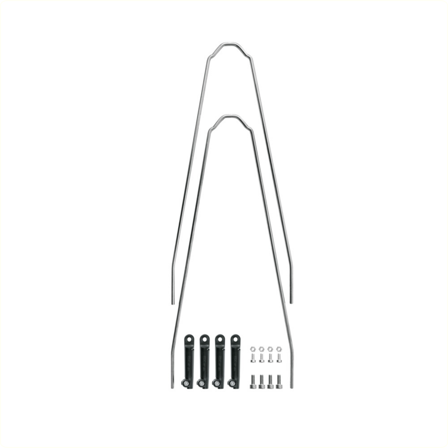 SKS Schutzblechstreben-Set für VELO 42 47 silber