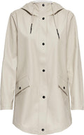 Only jas onlelisa raincoat otw noos 15261734 silver lining dames maat - s