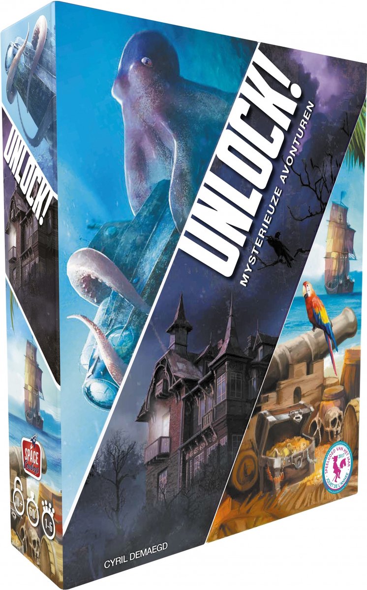 Asmodee Unlock! 2 geheimnisvolle Abenteuer