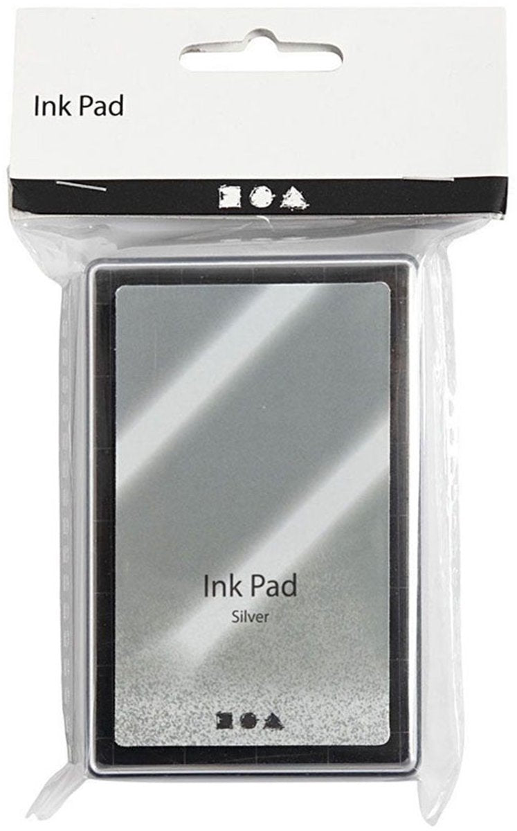 Creativ Company Stempeltinte Silber, 9 x 6 cm