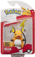 Jazwares pokémon battle figure raichu 5 cm action figuur