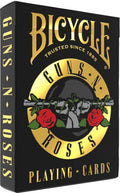 Bicycle guns n' roses - premium speelkaarten - poker - ultimates collectie - collectible