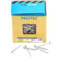 Dynaplus unischroef spaanplaatschroef verzinkt platkop voldraad torx tx20 4.0x40 | 200 stuks - 0281.01.25601