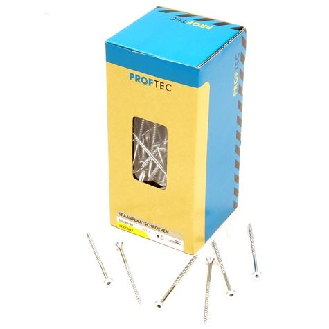 Proftec spaanplaatschroef 5.0x80 50 torx