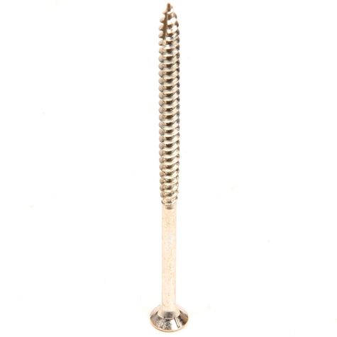Hoenderdaal fasteners hoenderdaal spaanplaatschroef verzinkt platkop deeldraad torx tx25 5.0x100 60 | 200 stuks - 0206.01.42601