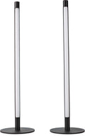 Nedis smartlife sfeerverlichting - wi-fi - tube - 600 lm - rgbic warm tot koel wit - 2700 - 6500 k - 36 w - metaal - 2 stuks