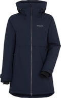 Didriksons helle wns parka 6 dames outdoorjas - dark night blue