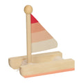 Katamaran Holz - Rot