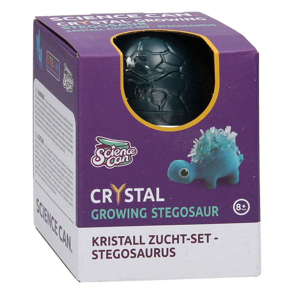 Kristalldinosaurierbausatz Stegosaurus