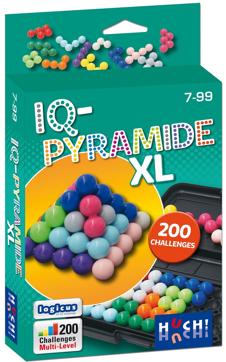 999Games 999 Spiele IQ-Pyramide XL Denksportaufgabe