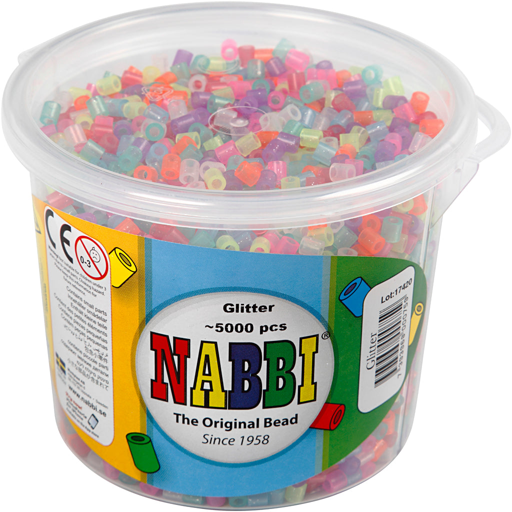 Https: www.cchobby.nl strijkkralen-afm-5x5-mm-gatgrootte-2-5-mm-medium-glitterkleuren-5000-stuk-1-emmer-75242