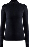 Craft core dry active comfort hz w dames thermoshirt - zwart