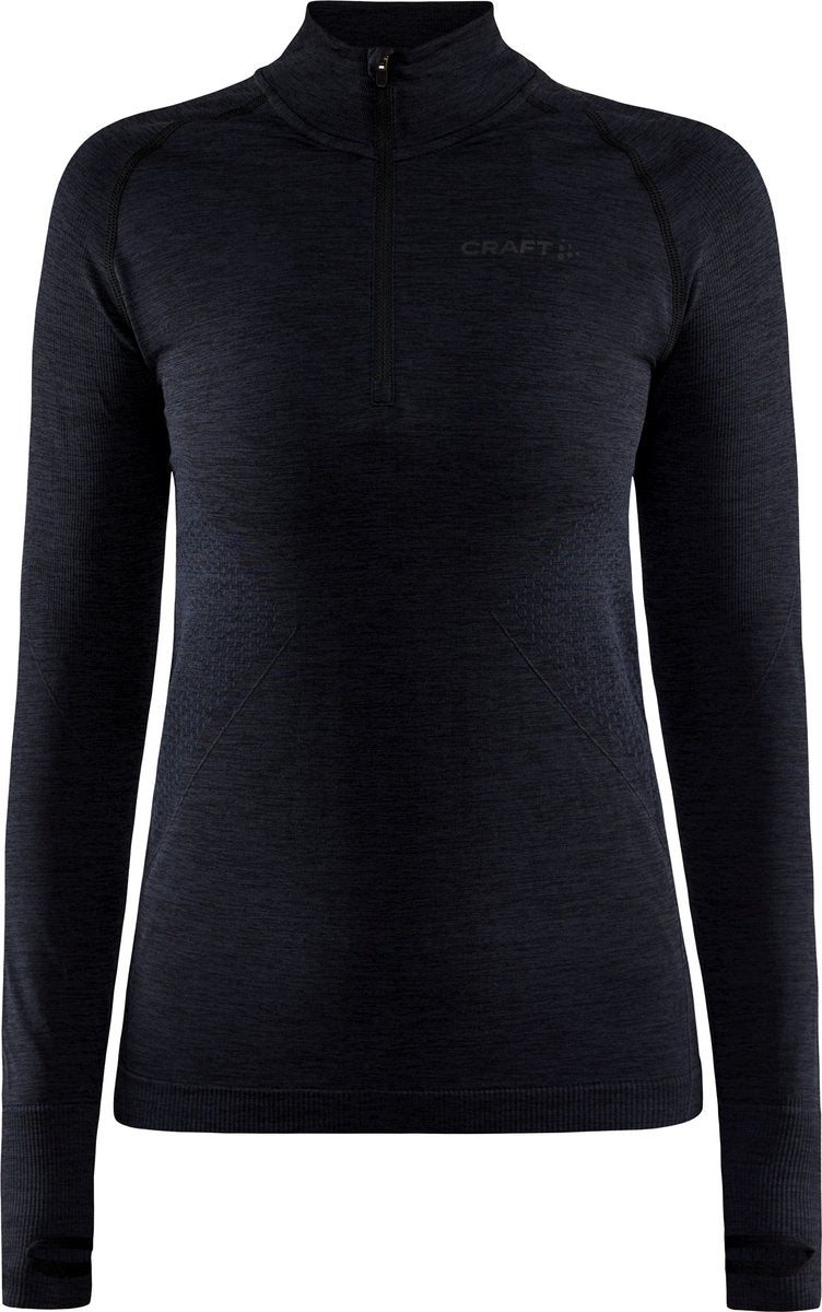 Craft core dry active comfort hz w dames thermoshirt - zwart