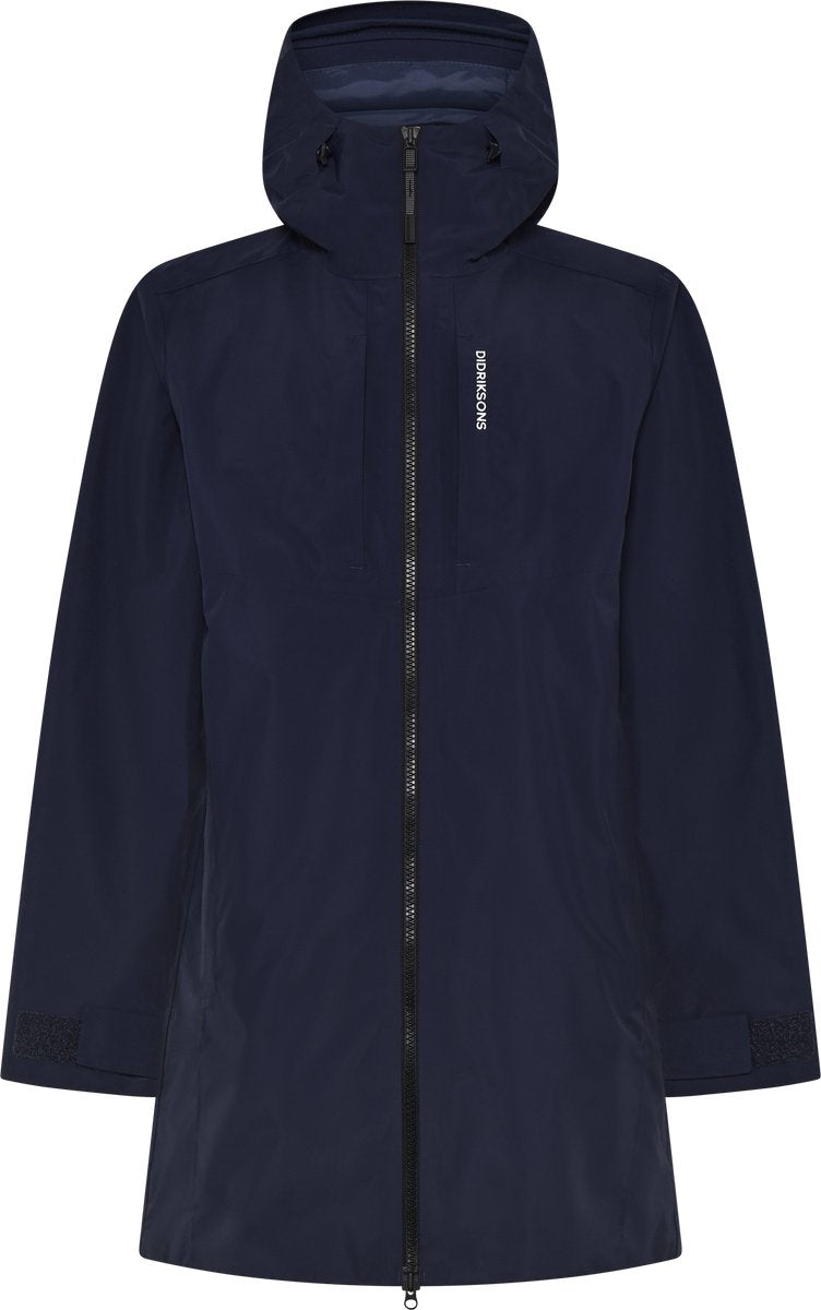 Didriksons sören usx parka unisex outdoorjas - dark night blue xl