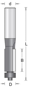 Hikoki accessoires hikoki kantfrees 12.7mm schacht=8mm+lager