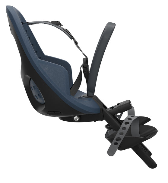 Kindersitz für Thule Yepp 2 Mini inklusive Mini SlimFit Adapter – Majolikablau
