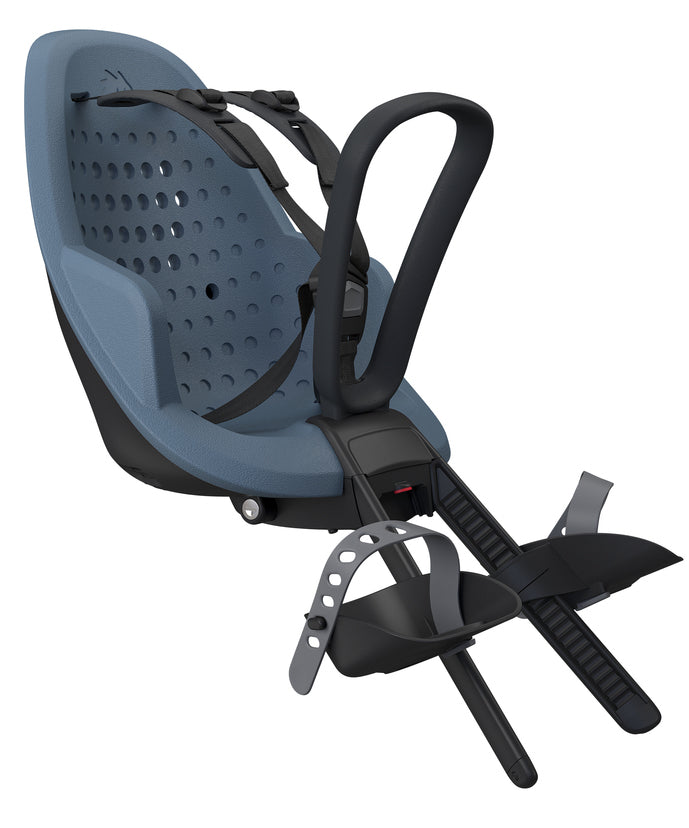 Kindersitz für Thule Yepp 2 Mini inklusive Mini SlimFit Adapter – Ägäisblau