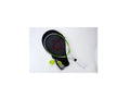 Tennisschläger mit Hülle und 2 Bällen – grün