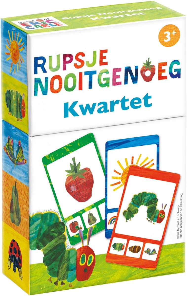 Bambolino Toys Die kleine Raupe Nimmersatt (Quartett)