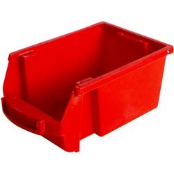 Magazijnbak viso spacy2r 1l 10,1 x 15,7 x 7 cm rood