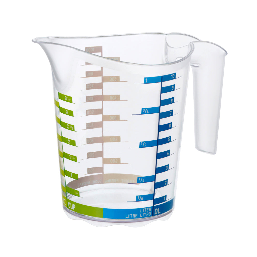 Rotho Messbecher 1l Domino | 3 Stück