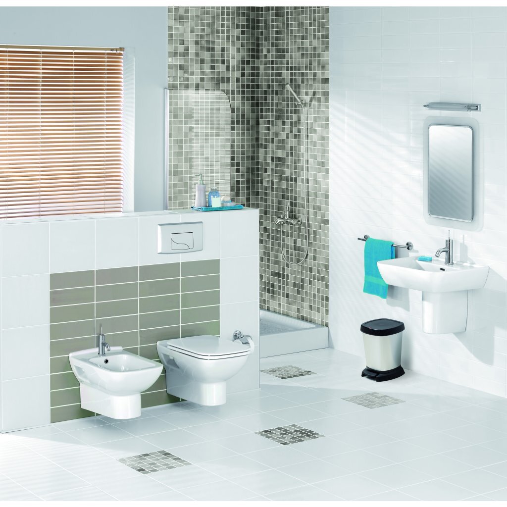 Rotho Paso Treteimer 6l silbermetallic