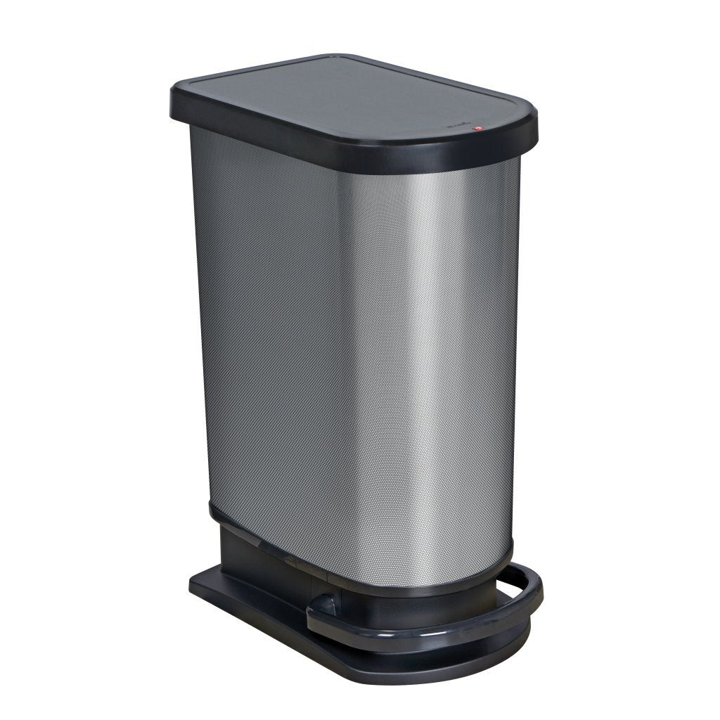 Rotho Paso Treteimer 50l Carbon Metallic