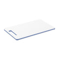 Rotho Caruba Schneidebrett 25x15x0,9 cm weiß Horizontblau