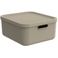 Rotho Albula dekorative Aufbewahrungsbox 20l Cappuccino