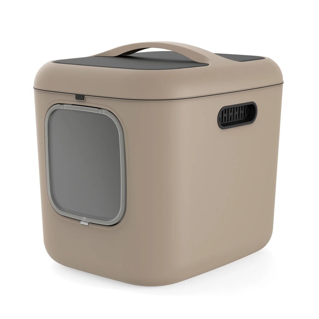 Rotho mypet biala xl kattenbak 61.4x49.2x57.6 cm beige