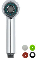 Kirchhoff eco-save douchekop voor keukenkraan - sproeier - chroom - 1 2 - 2 functies - voor hoge druk