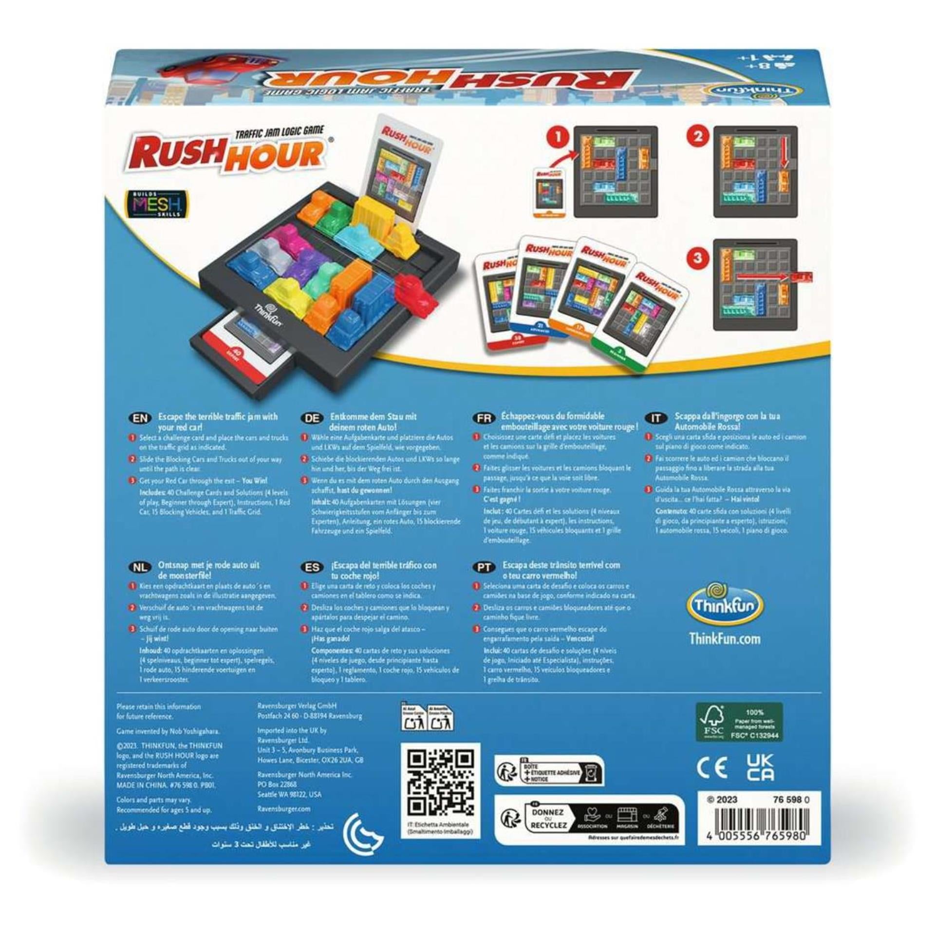 Ravensburger Rush Hour 2024 Puzzlespiel