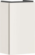 Hansgrohe xilesa e - badmeubel - 340 240mm maat - voor fontein - rechts scharnier - sand matt beige