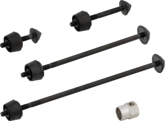 Pitlock security set 03 lh front wheel + rear wheel + lamps mount