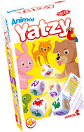 Tactic dieren yatzy – bordspel – compacte editie – dobbelspel voor jong en oud – vanaf 4 jaar – 2 of meer spelers