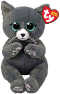 Ty Beanie Babies Bellies Binx Katze blau, 15 cm