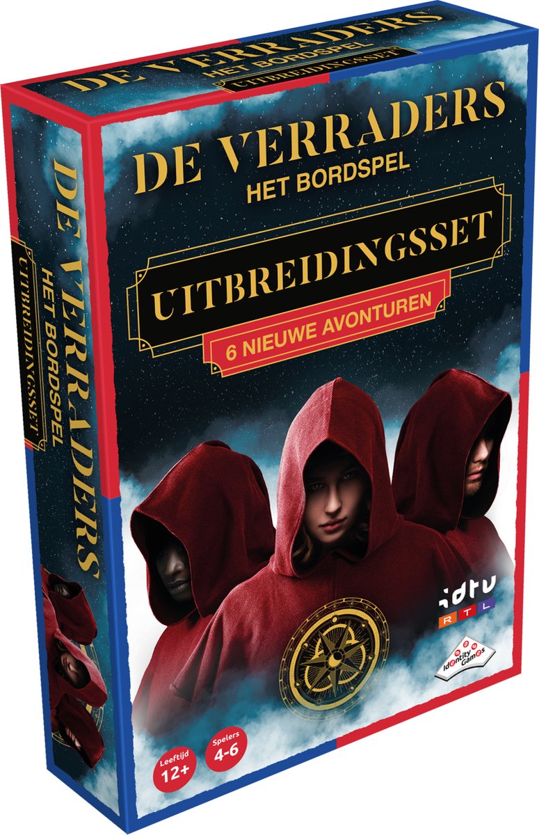 Die Erweiterung „Identity Games“ setzt die Verräter in das Brettspiel ein.
