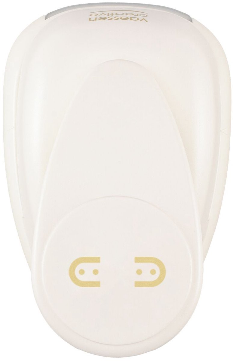 Vaessen creative pons - figuurpons - oorring houder - 4 cm