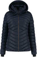 Kjelvik harmke dames outdoorjas - donker blauw