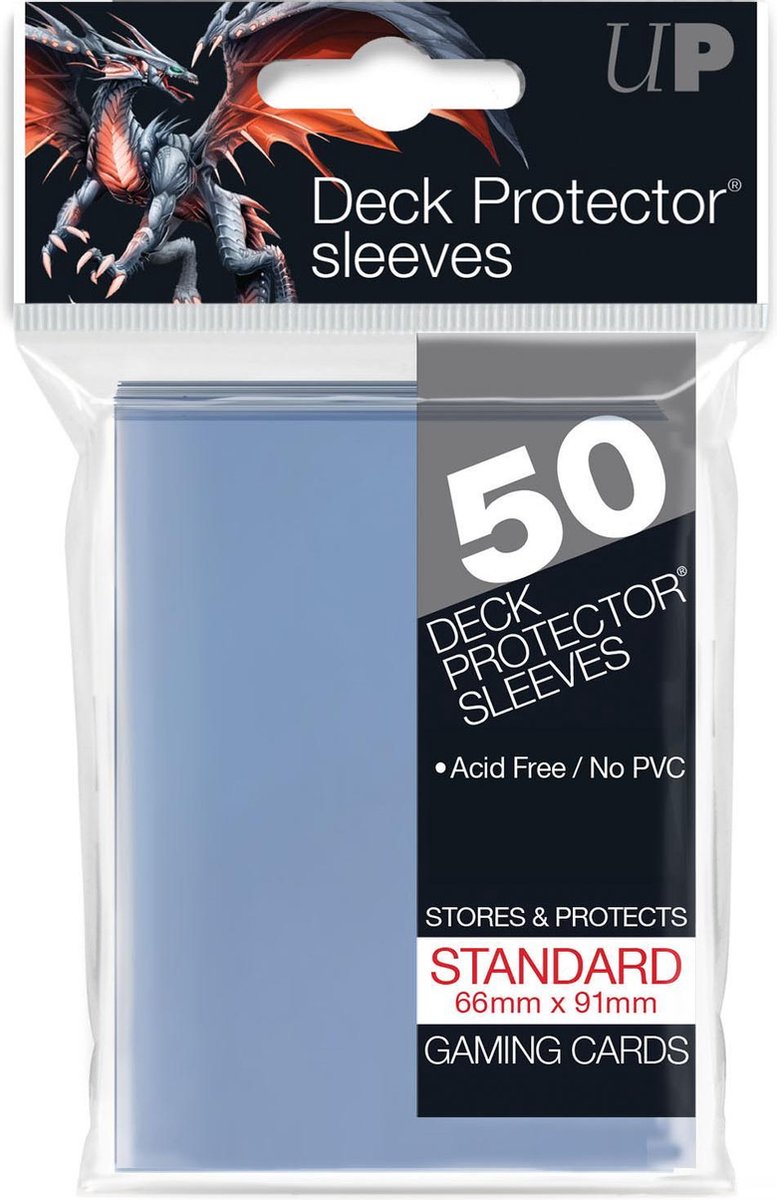 Ultrapro 50 ultra pro card sleeves 66 x 91mm (e 82667)
