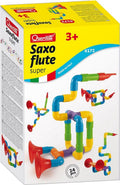 Quercetti Rohrbausatz Saxophon, 24-teilig.