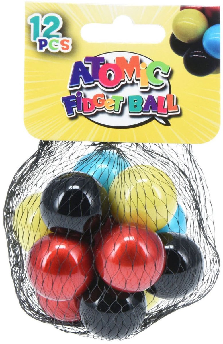 Fidget Atomic Balls, 12 Stück.
