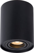 Lucide tube - plafondspot (plafondlamp) - ø 9,6 cm - 1xgu10 - zwart