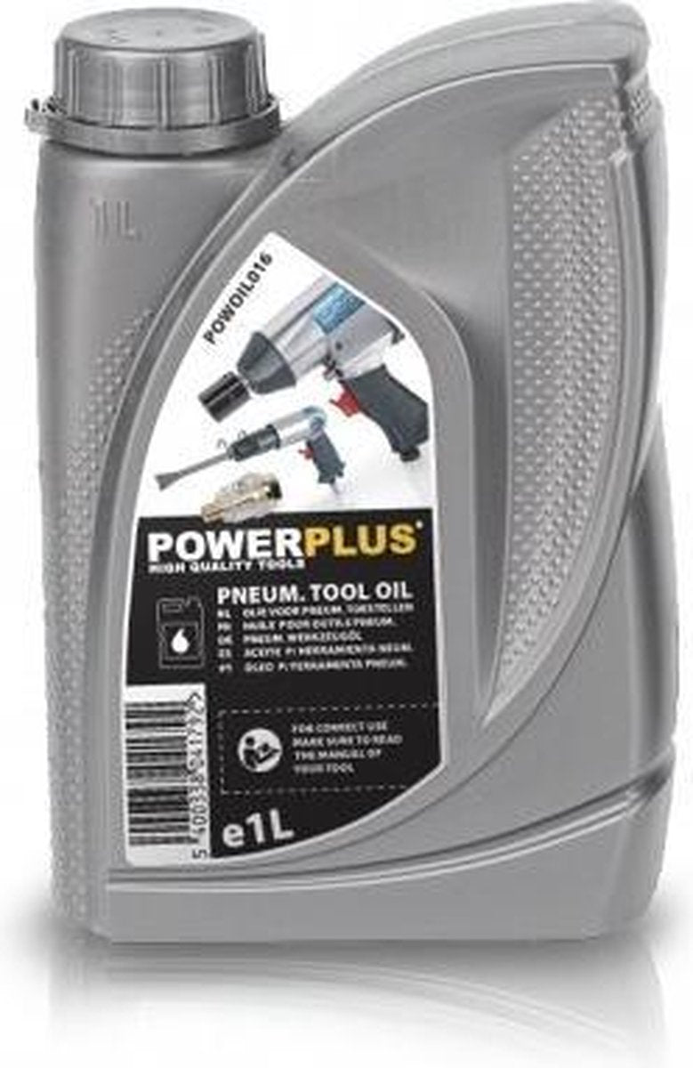 Powerplus powoil016 pneumatische olie | 1 liter olie voor pneumatische machines