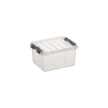 Sunware q-line opbergbox 2 liter transparant 20x15x10,4cm