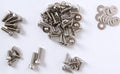 101 octane schraubensatz cladding screw set nitro,aerox chrome