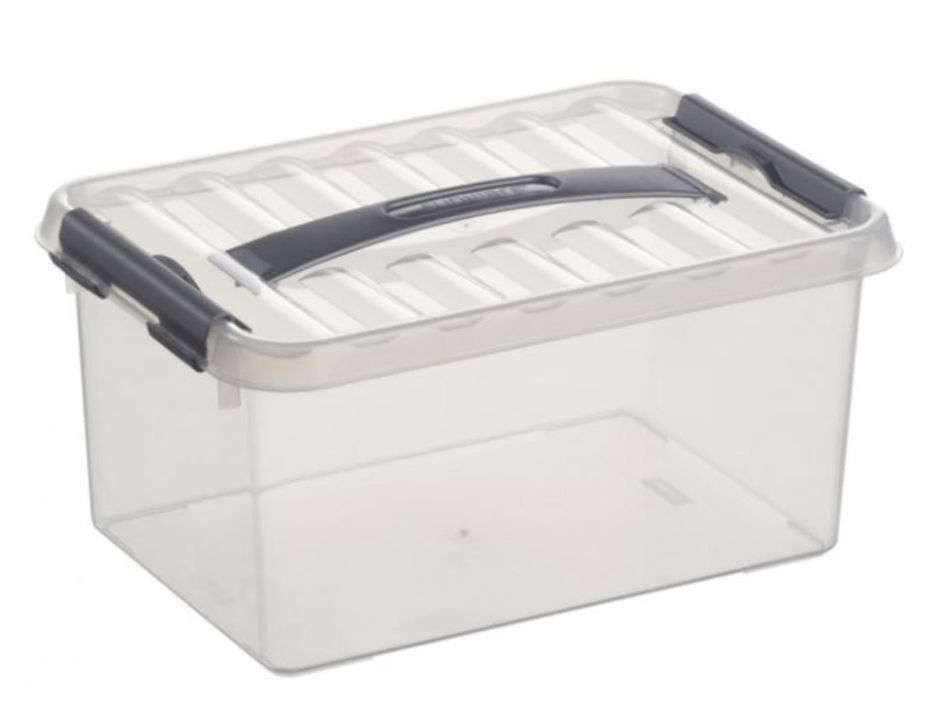 Sunware q-line opbergbox 6l transparant