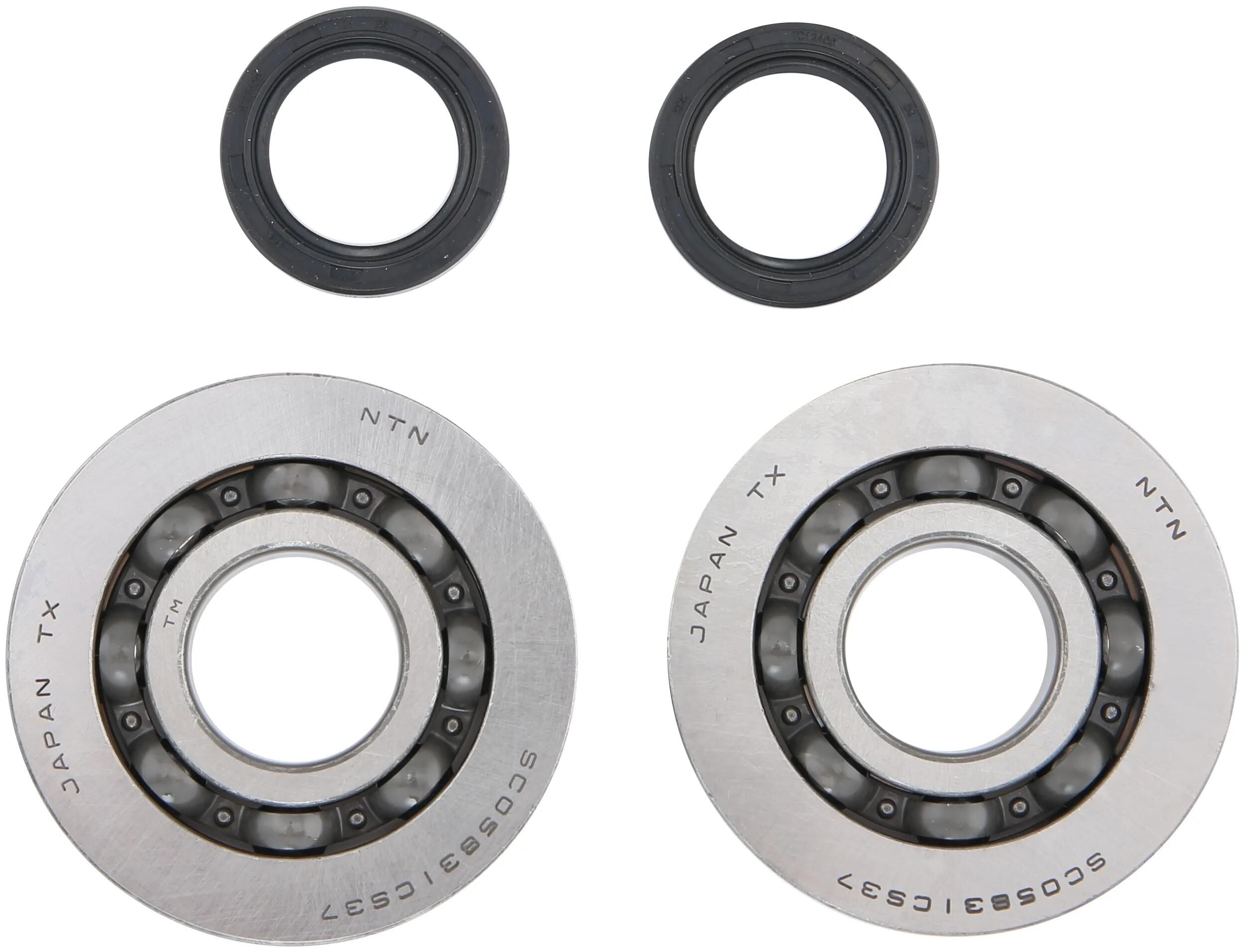 Rms kurbelwellenlagersatz ball bearings-sealing rin k-shaft piaggio 2-t.